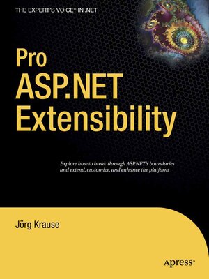 cover image of Pro ASP.NET Extensibility